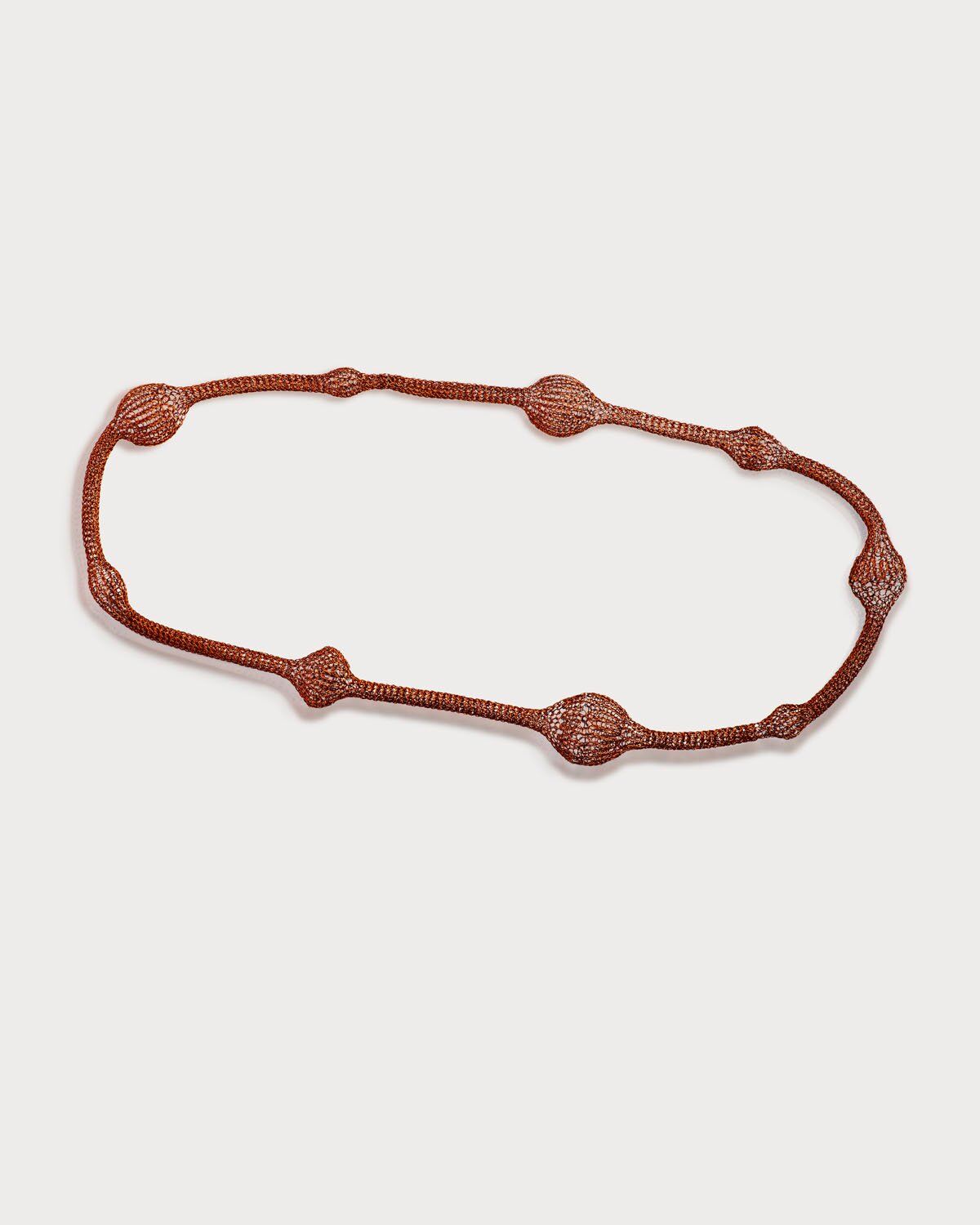 COLLAR ESFERAS DE COBRE